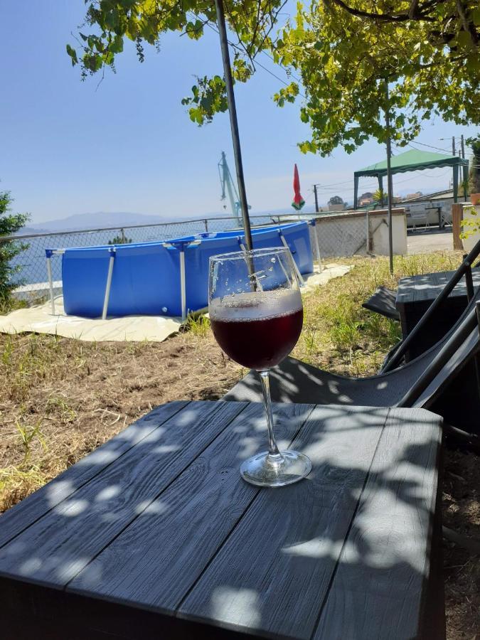 Praia Da Borna 1C Piscina Barbacoa Moaña Exteriör bild